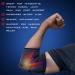 Elbow Compression Brace Sleeve for Pain Relief | Tennis Pickleball Tendinitis Support | Unisex Small/Medium - Buy Online on GoSupps.com