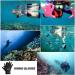 Neoprene Scuba Diving Gloves 3mm Black Medium - Anti-Slip Thermal Dive Gloves for Men Women Kids - Flexible Five Finger Surfing Glove for Spearfishing, Paddling, Swimming - Buy Online on GoSupps.com