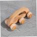 Tovinanna Wooden Roller Massage Gear - 2-Piece Back & Leg Massager Tool for Ultimate Relief - Buy Online on GoSupps.com