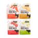 Broya Beef & Chicken Bone Broth | Premium 100% Grass Fed Beef and Certified Organic Chicken with Collagen Protein | Paleo Keto and Gluten-Free | Perfect for Sipping Soup and Cooking Stock | Variety Pack (4 Packets) Variety 500 ml (Pack of 4)
