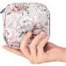 Peony Flower Menstrual Cup & Pad Storage Bag - White Pink, Portable Period Kit Pouch - Color 15 - Buy Online on GoSupps.com