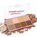 UCANBE Contour Highlighter Powder Makeup Palette - 8 Color Smoothly Illuminating and Sculpting Your V Face Waterproof Long Lasting Professional Versatile Face Shading Set Versatility