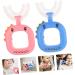 Clispeed 8 STK U-Shaped Silicone Toothbrush for Kids | Adorable & Portable Children's Oral Care Tools - Buy Now! - Buy Online on GoSupps.com