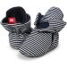 EDOTON Unisex Newborn Winter Boots - Non-Slip Sole, Soft Stay On Bootie Sock - 6-12 Months (Black Stripe) - Buy Online on GoSupps.com