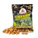 Poppamies Peanuts with jalapeno and cheese - Spicy nuts are a great choice for snacking - Gluten free - Spicy: Medium - 150g