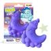 INKEE Foamy Moon Sweet Dream Bubble Bath Ball 60 Grams for Kids with Surprise Lavender & Chamomile Oil (Purple & Blue)