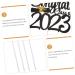 BESTonZON 6pcs 2023 Graduation Cake Decorating cake letters cupcake decorating graduation party favors class a customs 2022 graduation cake picks class of 2022 Glitter paper make up Ornament As Shown 15x14.3cm - Buy Online on GoSupps.com