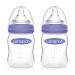 Lansinoh baby bottle with NaturalWave teat size S 2 x 160 ml double pack single