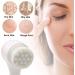 Manual Facial Cleansing Brush for All Skin Types - Dual Face Brush for Pore Cleansing (Pink) - Buy Online on GoSupps.com