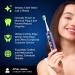 7AM2M Electric Toothbrush for Adults & Teens - LED Screen 5 Modes 90-Day Charge 8 Brush Heads - Purple - Buy Online on GoSupps.com