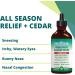 TexaClear Cedar Fever Allergy Relief Drops Homeopathic 4oz for Texas Zones 2 5 6 | All Season Relief & Drainage Remedies - Buy Online on GoSupps.com