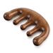 Massage comb made of wood with wide tooth wood hair comb sandelwood porridge wooden ridge wooden ridge headkrum head massage wood massage comb acupuncture massage gua Sha tools for men and women