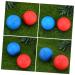 Frcolor 2st massage ball Neck-back massage balls Foot massager deep massage fascia ball for feet lacrosse balls massage yoga-ball body massage bay gymnastics ball