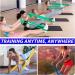 Premium Resistance Bands Set for Workout & Physical Therapy | 3 Exercise Bands for Pilates Stretching Strength Training & Yoga - 1.5M/4.9ft - Buy Online on GoSupps.com