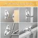 Furniture Anchors (10 Pack) for Baby Proofing  Furniture Straps Anti Tip Furniture Anchor Securing 400 lbs/Keep Baby Pet Safety from Falling Furniture  Metal White Earthquake Straps - Buy Online on GoSupps.com