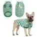 Dog sweater Small dogs pet plush sweater warm dog sweater dog sweater fleece winter coats for small dogs puppy dog sweaters for dogs cats (L green) L green green