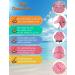 weVSwe Baby Toddler Sun Hat UPF 50+ Swim Cap with Flap Neck Protection, Adjustable Chin Straps, UV Sun Protection Hats - Pink Heart (6-12 Months) - Buy Online on GoSupps.com