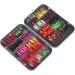 Ancllo Fly Fishing Kit - 100 Waterproof Dry & Wet Flies with Box for Trout Fishing - Buy Online on GoSupps.com
