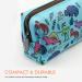 Spring Linen Dinosaur Pencils & Eco-Friendly Makeup Bag | Stylish Stationery & Cosmetic Organizer - Buy Online on GoSupps.com