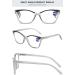 Buy MAGIMODAC Women's Cateye Reading Glasses - Blue Light Filter Spring Hinge - 2.5 Diopters 4 Colors | International Shipping Available - Buy Online on GoSupps.com