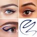 HANDAIYAN Blue Liquid Eyeliner - Long Lasting, Waterproof, Highly Pigmented Eye Liner - Smudge-Proof Colored Eye Pencil - Perfect Christmas Gift (#06 Blue) - Buy Online on GoSupps.com