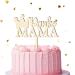 Cake Topper "Thank you Mom" made of wood Mother's Day Cake Topper Cake Topper Mom Individual Gift for Mom Gift Ideas Ro