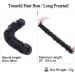 SEGO Long Hairpiece Hair Tie Extensions - Real Hair Messy Bun Updo Voluminous Wavy Hair Extension (32G) - Black#1 - Buy Online on GoSupps.com