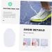 FOMIYES 12 Pairs Heel Pad Shoe Inserts for Women - Silicone Insoles for Comfort & Support | Invisible Forefoot & Increased Sole Pads - Buy Now - Buy Online on GoSupps.com