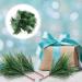 LUOZZY 30 Pcs Realistic Ornaments Versatile Simulated Pine Branches (Green) - Buy Online on GoSupps.com