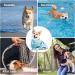  BB Extra Absorbent Dog Hand Towel & Cat Fast Drying Bath Towel | Large Size Pet Coat with Adjustable Carriers - XL Sky - Buy Online on GoSupps.com