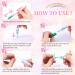 12PCS Nail Art Pens Set | 3D Quick Dry Macaron Color Drawing Pens for DIY Nail Art & Manicure | Multicolor Nail Design Pens for Home & Salon - Buy Online on GoSupps.com