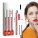 Qzdtue Peel Off Liquid Lipstick 3X Matte Waterproof Lip Stain Moisturizing Tear-Off Lip Color Non-Sticky Cup No-Fade Pigment Perfect for Women Girls Lipliner Makeup