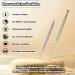 2-Piece Acupressure Pen Set | Stainless Steel & Copper Meridian Pencil Tools for Face Ears & Soles | International Shipping - Buy Online on GoSupps.com