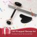 ZUKIMM Facial Jade Roller and Gua Sha Set - Reduce Wrinkles, Puffiness, and Sculpt Jawline - Black Stone Skin Massager - Buy Online on GoSupps.com