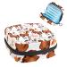 Women's bonds Storage pockets Stillpad Holder Horse Print Portable Period Kit Bag Feminine product bag for women girls color2