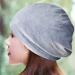 Satin Lined Sleep Cap for Women - Black Pink Grey | Cotton Hair Sleeping Hat - Buy Online on GoSupps.com