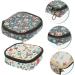 Minkissy 2-Pack Women's Storage Bags for Menstruation Breastfeeding & Mini Cosmetics - Stylish Wallpaper Wall Holder - Buy Online on GoSupps.com