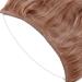 Buy Silk-Co 50cm Adjustable Rubber Band Hair Extensions - Red-Brown Synthetic Corrugated Styles for Women - Buy Online on GoSupps.com
