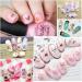 Kalolary 840+ Pattern Animals Nail Stickers | Self-Adhesive Nail Art for Girls | DIY Decorations for Kids' Birthdays - Buy Online on GoSupps.com