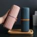 DIGJOBK Portable Toothbrush Cup & Toothpaste Holder - Blue Gargle Storage Box for Travel | Best eCommerce for International Shipping - Buy Online on GoSupps.com