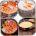 Alipis Sushi Plate Flatware Decor Molecular Cuisine Plate Ice Sashimi Storage Plate Yusheng Rice Cooker 27X27X5.5CM Assorted Color - Buy Online on GoSupps.com