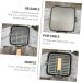 LIFKOME Frying Pan Mini Stove Camping Griddle Square Griddle Pan Stainless Steel Roasting Pan Folding Cooking Pot Square Egg Pan Camping Cookware Egg Cookers Wok Outdoor - Buy Online on GoSupps.com