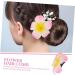 FRCOLOR 1pc Frangipani Headpiece Floral Hair Accessories Hair Jewels for Women Hawaiian Accessories Beach Wedding Hair Barratte Womens Hair Clips Tiara Miss Shoes and Hats Decorations Pink - Buy Online on GoSupps.com