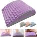 YouWoshe back extension and neck extension 2 in 1 align neck and back extensor Neubleben lumbar pillow orthopedic neck and back extensor to relieve the neck and back pain (purple)