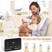 Double Bottle Baby Bottle Warmer & Sterilizer with LCD Display - Fast Heating, Defrost, Accurate Temperature Control - Ideal for Breastmilk & Formula - Buy Online on GoSupps.com