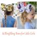 4PCS Sparkly Glitter Reversible Sequin Hair Bows Set with Alligator Clips for Girls, Toddlers & Teens - Buy Online on GoSupps.com
