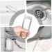 Drain Brush 2Pcs 59 Inch Flexible Drain Cleaning Brush Steel Long Pipe Cleaners Multi-Purpose Steel Pipe Cleaners for Cleaning Car Drain Fridge Drain & More - Buy Online on GoSupps.com