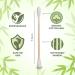 EcoWisper Bamboo Cotton Buds - 500 Eco Friendly Biodegradable Swabs for Makeup, Crafts, Cleaning & Baby Hygiene - Buy Online on GoSupps.com