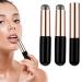 2 Pcs Silicone Lip Brush Silicone Lip Applicator with Cap Elastic Silicone Lip Balm Applicator Reusable Lip Mask Applicator Lip Smudge Brush for Lipstick Lip Gloss Lip Tint Lip Mask Lip Makeup Brush