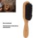 Premium Beard Brush | Reinforced Skin Wood Handle | Barber Shop Tool for Ultimate Beard Care - Buy Online on GoSupps.com